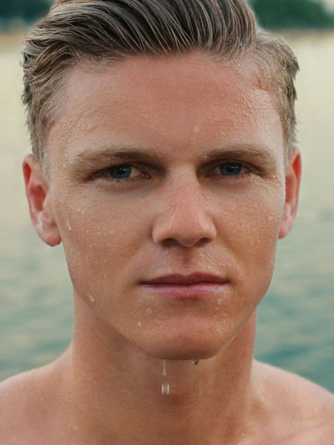 Example of an Ivy League haircut