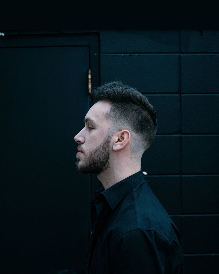 close up shot showing how a low taper fade compared to a mid or high fade