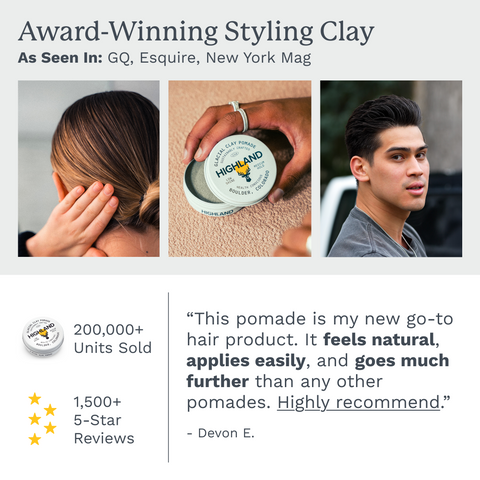 The Hero Hair Kit + Glacial Clay Pomade