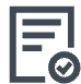 Contract icon